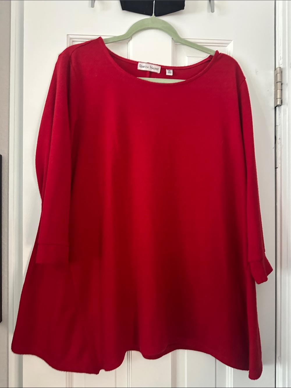 Rebecca Malone Red Women's Knit Sweater